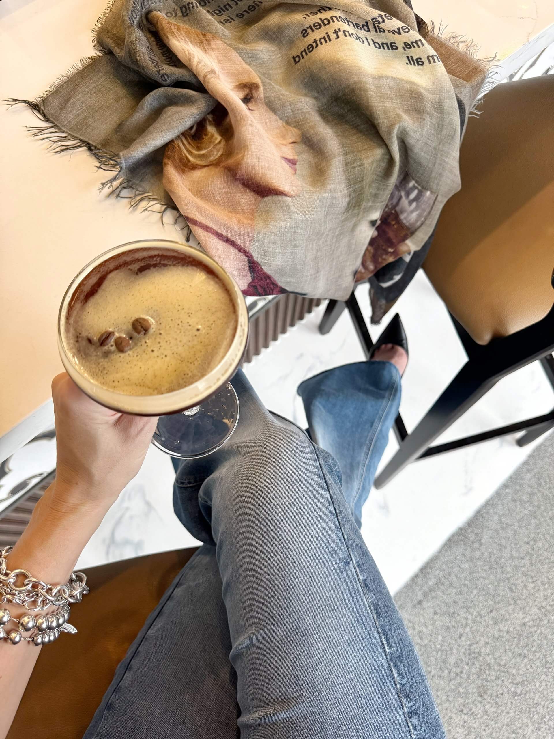 Garbo's Winter Look Jeans and T-Shirt; Garbos Boutique Ajax; durham region shopping